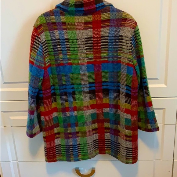 Missoni Checked Wool-Blend Jacket - Picture 4 of 6